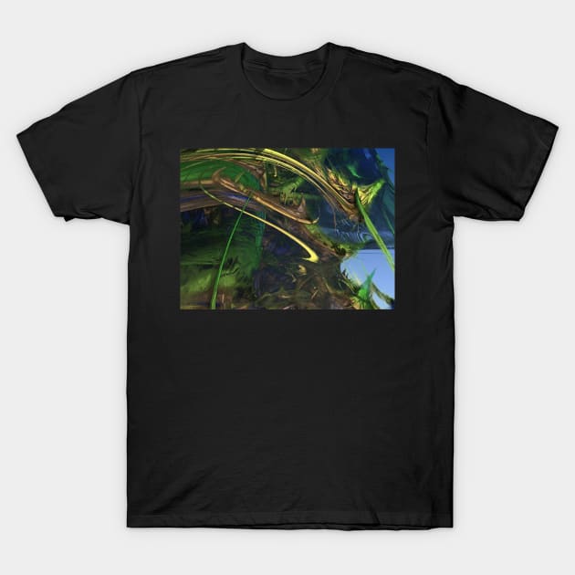 Fractal garden T-Shirt by DsyfaITArt